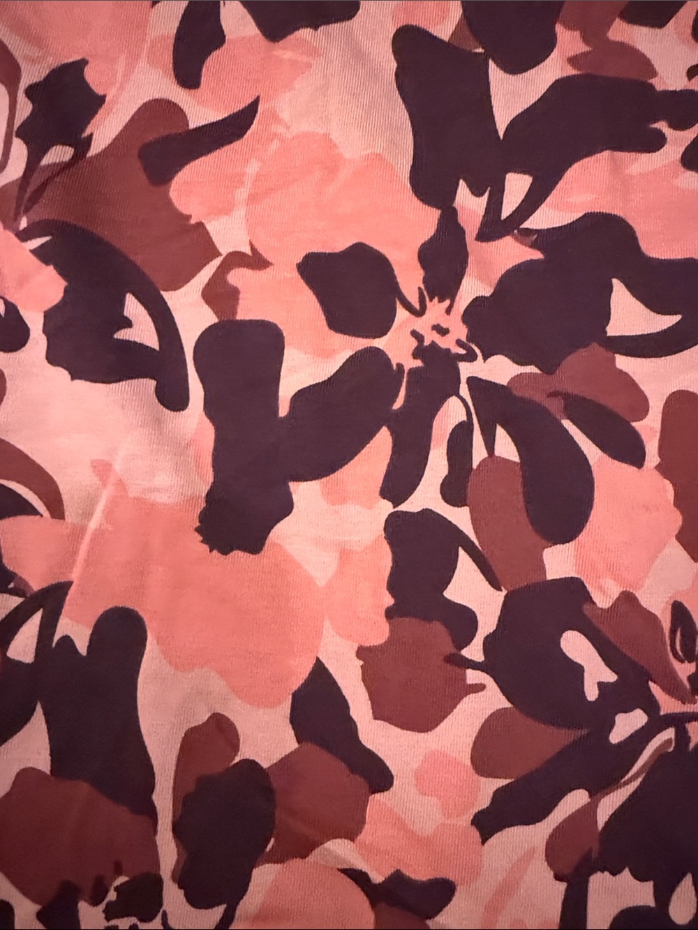 Women's Pink Floral A-Line Skirt - Picture 3 of 3